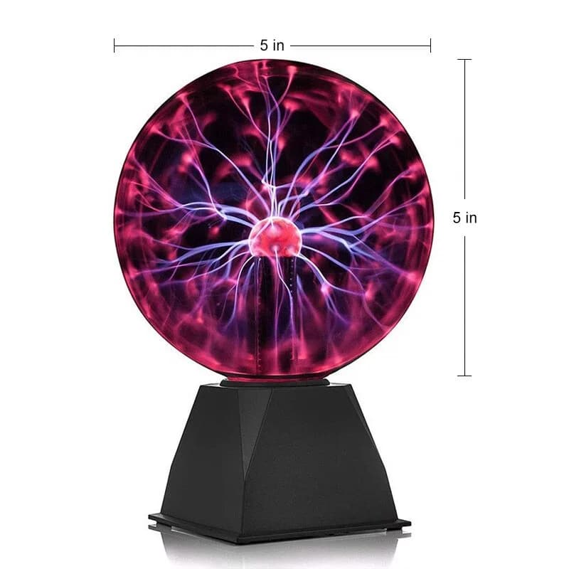 Kosketusohjattu plasma pallo LED-yövalo