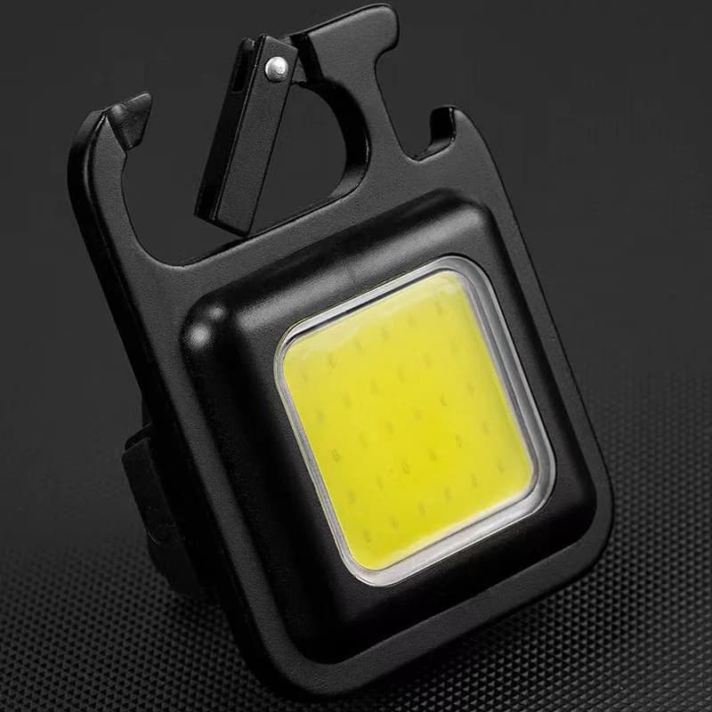 Minikokoinen COB LED-avainnippu, Type-C ladattava